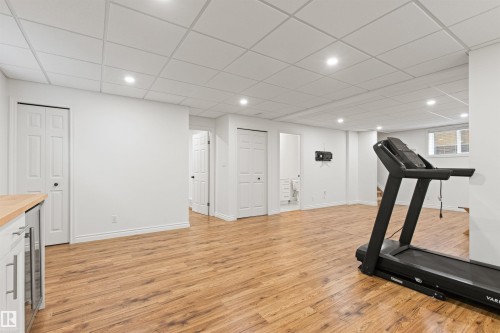 10626 125 Street Nw, Edmonton, AB - Indoor Photo Showing Gym Room