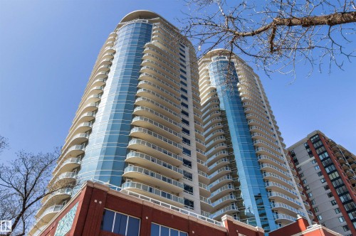 #2401 10152 104 St Nw, Edmonton, AB - Outdoor With Facade