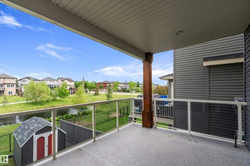 164 Durrand Bend, Fort Saskatchewan, AB - Outdoor With Balcony With Deck Patio Veranda With Exterior