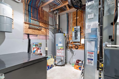 164 Durrand Bend, Fort Saskatchewan, AB - Indoor Photo Showing Basement