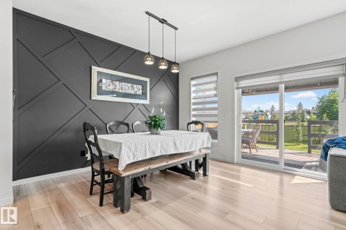 1931 Westerra Lane, Stony Plain, AB - Indoor Photo Showing Dining Room