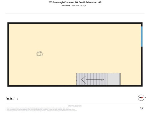 Floor plan - 203 Cavanagh Common Sw, Edmonton, AB - Other
