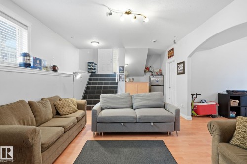 66 Willowby Close, Stony Plain, AB - Indoor Photo Showing Living Room
