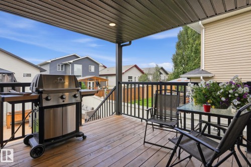 66 Willowby Close, Stony Plain, AB - Outdoor With Deck Patio Veranda With Exterior