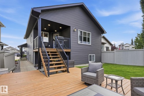 66 Willowby Close, Stony Plain, AB - Outdoor With Deck Patio Veranda With Exterior