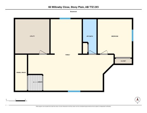 Floor plan - 66 Willowby Close, Stony Plain, AB - Other