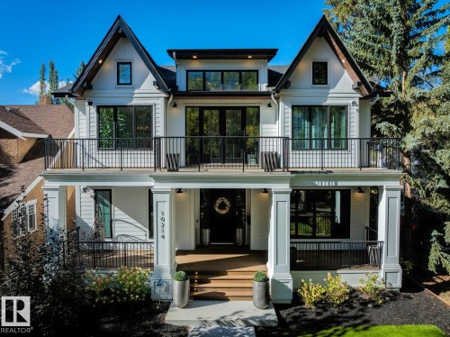 10214 125 Street Nw, Edmonton, AB - Outdoor With Balcony With Facade