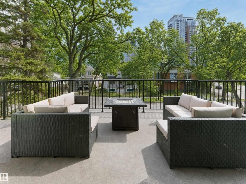 Upper balcony with city views! - 10214 125 Street Nw, Edmonton, AB - Outdoor