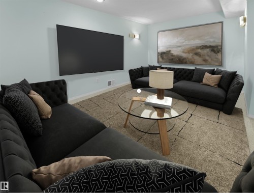 14719 62 Street Nw, Edmonton, AB - Indoor Photo Showing Living Room