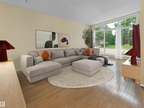 14719 62 Street Nw, Edmonton, AB - Indoor Photo Showing Living Room