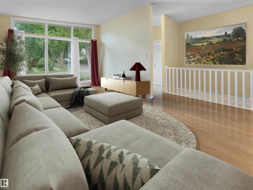 14719 62 Street Nw, Edmonton, AB - Indoor Photo Showing Living Room