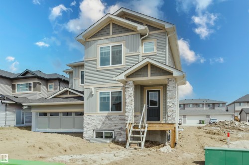 307 Brae Way, Leduc, AB - Outdoor With Facade