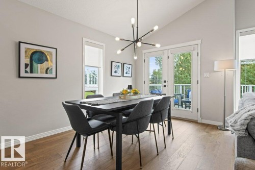 501 Byrne Crescent Sw, Edmonton, AB - Indoor Photo Showing Dining Room