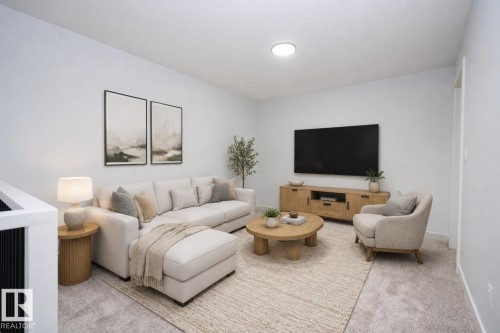 6255 29 Avenue Sw, Edmonton, AB - Indoor Photo Showing Living Room