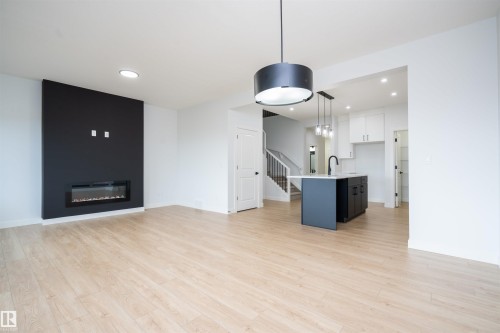 6255 29 Avenue Sw, Edmonton, AB - Indoor With Fireplace