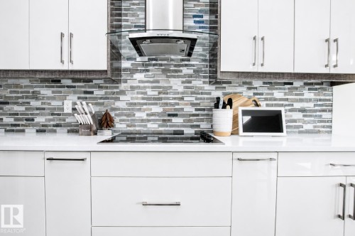 241 Westbrook Wynd, Fort Saskatchewan, AB - Indoor Photo Showing Kitchen With Upgraded Kitchen