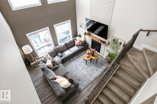 241 Westbrook Wynd, Fort Saskatchewan, AB - Indoor With Fireplace
