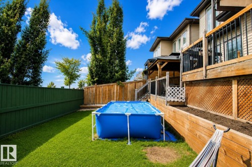 241 Westbrook Wynd, Fort Saskatchewan, AB - Outdoor With Above Ground Pool
