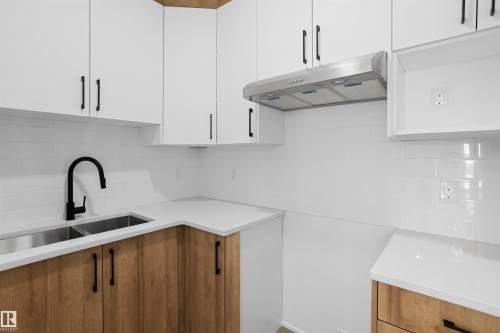 1563 211 Street Nw, Edmonton, AB - Indoor Photo Showing Kitchen With Double Sink