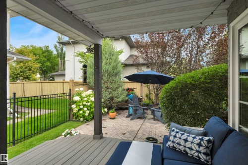 341 Burton Road Nw, Edmonton, AB - Outdoor With Deck Patio Veranda With Exterior