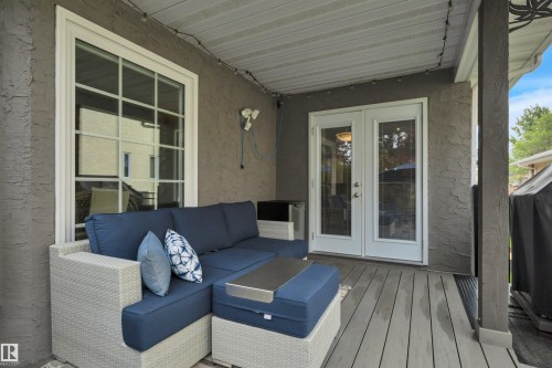 341 Burton Road Nw, Edmonton, AB - Outdoor With Deck Patio Veranda With Exterior