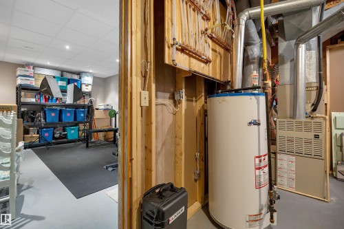 341 Burton Road Nw, Edmonton, AB - Indoor Photo Showing Basement