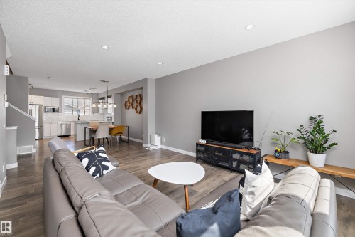 8412 24 Avenue Sw, Edmonton, AB - Indoor Photo Showing Living Room