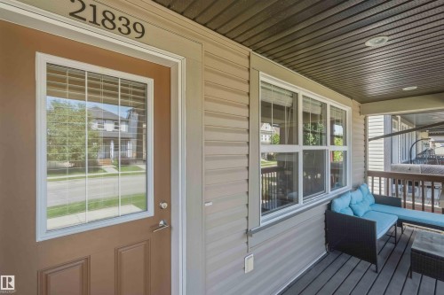 21839 99 Avenue Nw, Edmonton, AB - Outdoor With Deck Patio Veranda With Exterior