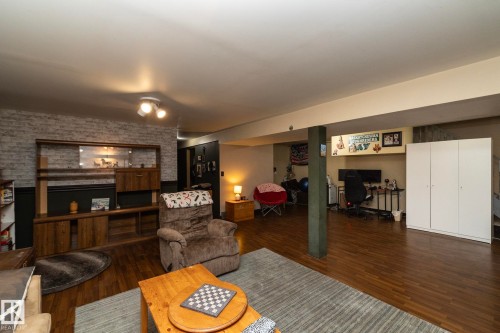3608 44 Street, Leduc, AB - Indoor Photo Showing Living Room