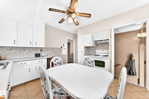 11917 53 Street Nw, Edmonton, AB - Indoor Photo Showing Kitchen With Double Sink
