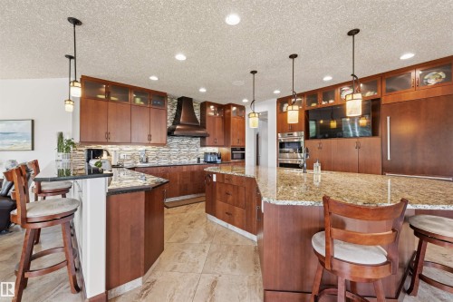 188 Windermere Drive Nw, Edmonton, AB - Indoor Photo Showing Kitchen With Upgraded Kitchen