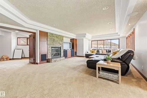 188 Windermere Drive Nw, Edmonton, AB - Indoor With Fireplace