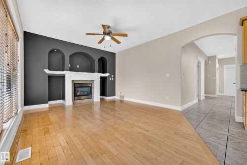 7111 169 Avenue Nw, Edmonton, AB - Indoor With Fireplace