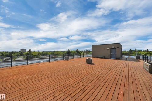 ROOFTOP PATIO - #410 11503 76 Av Nw, Edmonton, AB - Outdoor With View