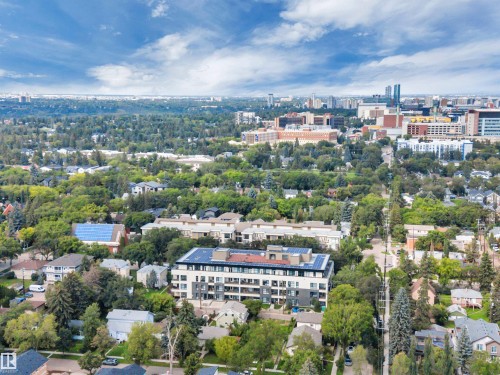 the UofA is only a few BLOCKS away - #410 11503 76 Av Nw, Edmonton, AB - Outdoor With View