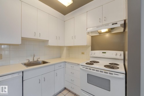 #207 12207 Jasper Av Nw, Edmonton, AB - Indoor Photo Showing Kitchen