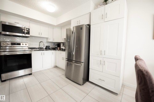 #118 16344 109 St Nw, Edmonton, AB - Indoor Photo Showing Kitchen