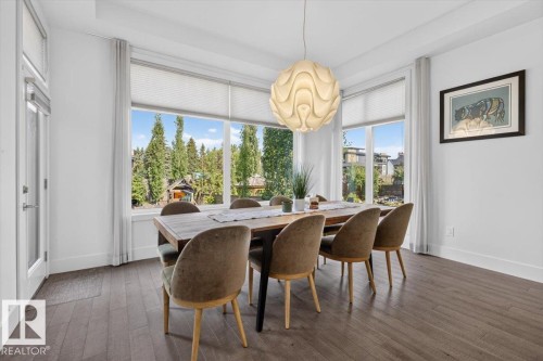1123 Wahl Place Nw, Edmonton, AB - Indoor Photo Showing Dining Room