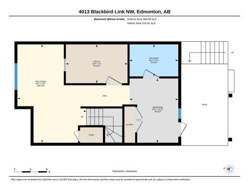 Floor plan - 4013 Blackbird Link Nw, Edmonton, AB - Other