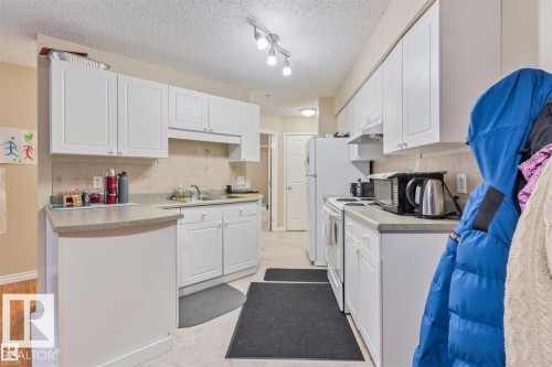 #202 12110 119 Av Nw, Edmonton, AB - Indoor Photo Showing Kitchen With Double Sink