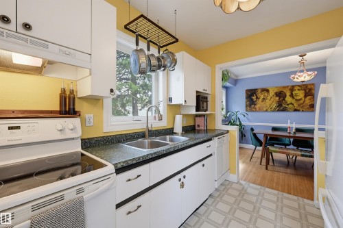 11635 126 Street Nw, Edmonton, AB - Indoor Photo Showing Kitchen With Double Sink