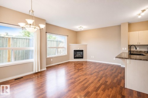 #59 3010 33 Av Nw, Edmonton, AB - Indoor With Fireplace