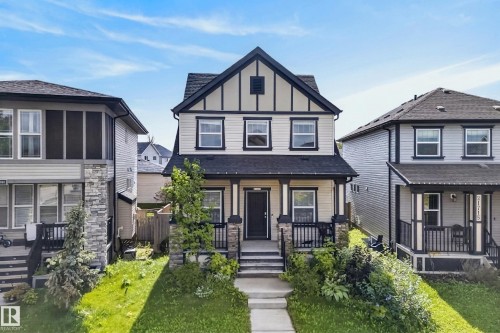 21711 99 Avenue Nw, Edmonton, AB - Outdoor With Deck Patio Veranda With Facade