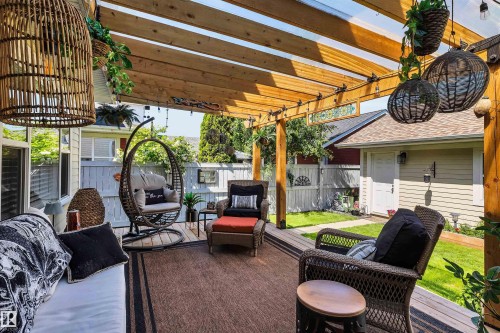 9804 145 Avenue Nw, Edmonton, AB - Outdoor With Deck Patio Veranda With Exterior