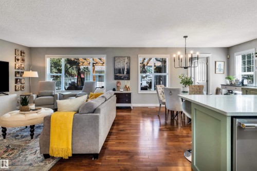 9804 145 Avenue Nw, Edmonton, AB - Indoor Photo Showing Living Room