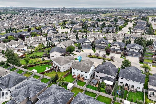 Expansive residential community with various rooflines and established landscaping - 1112 176 Street Sw, Edmonton, AB - Outdoor With View