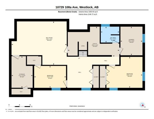 Floor plan - 10729 108A Avenue, Westlock, AB - Other
