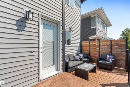 22107 88 Avenue Nw, Edmonton, AB - Outdoor With Deck Patio Veranda With Exterior