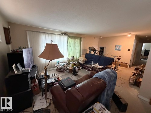 8816 137 Avenue Nw, Edmonton, AB - Indoor Photo Showing Living Room