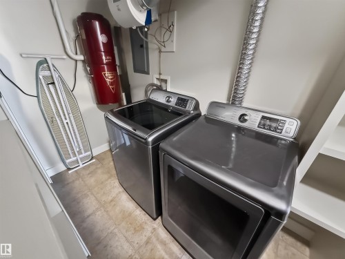 #803 10028 119 St Nw, Edmonton, AB - Indoor Photo Showing Laundry Room